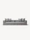 NOMAD - 4 Seat - Brushed Cotton Light Gray