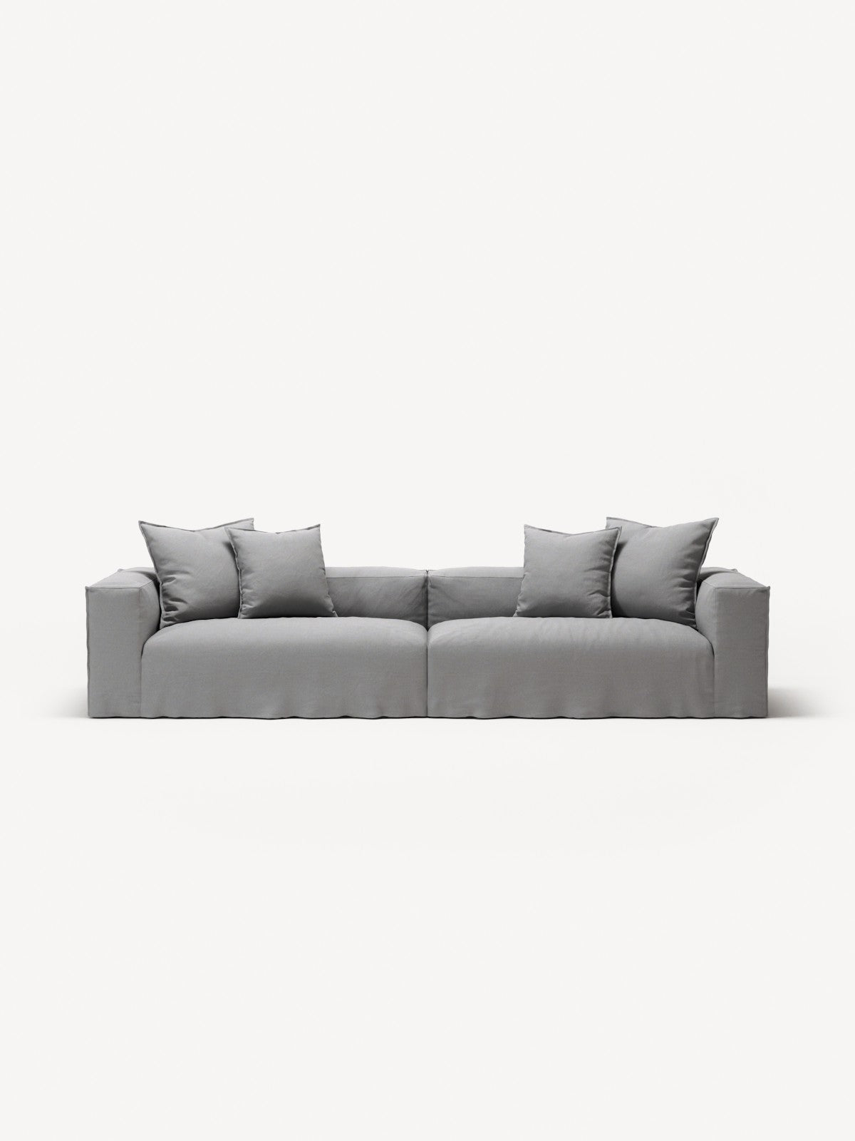 NOMAD - 4 Seat - Brushed Cotton Light Gray
