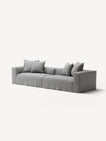 NOMAD - 4 Seat - Brushed Cotton Light Gray