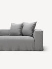 NOMAD - 4 Seat - Brushed Cotton Light Gray