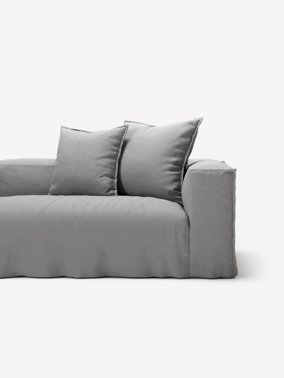 NOMAD - 4 Seat - Brushed Cotton Light Gray