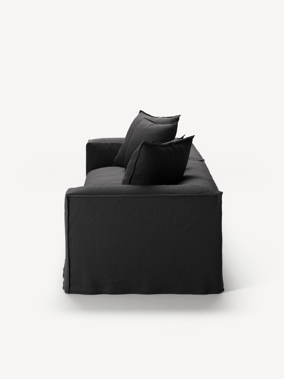 NOMAD - 4 Seat - Pure Linen Dark Charcoal