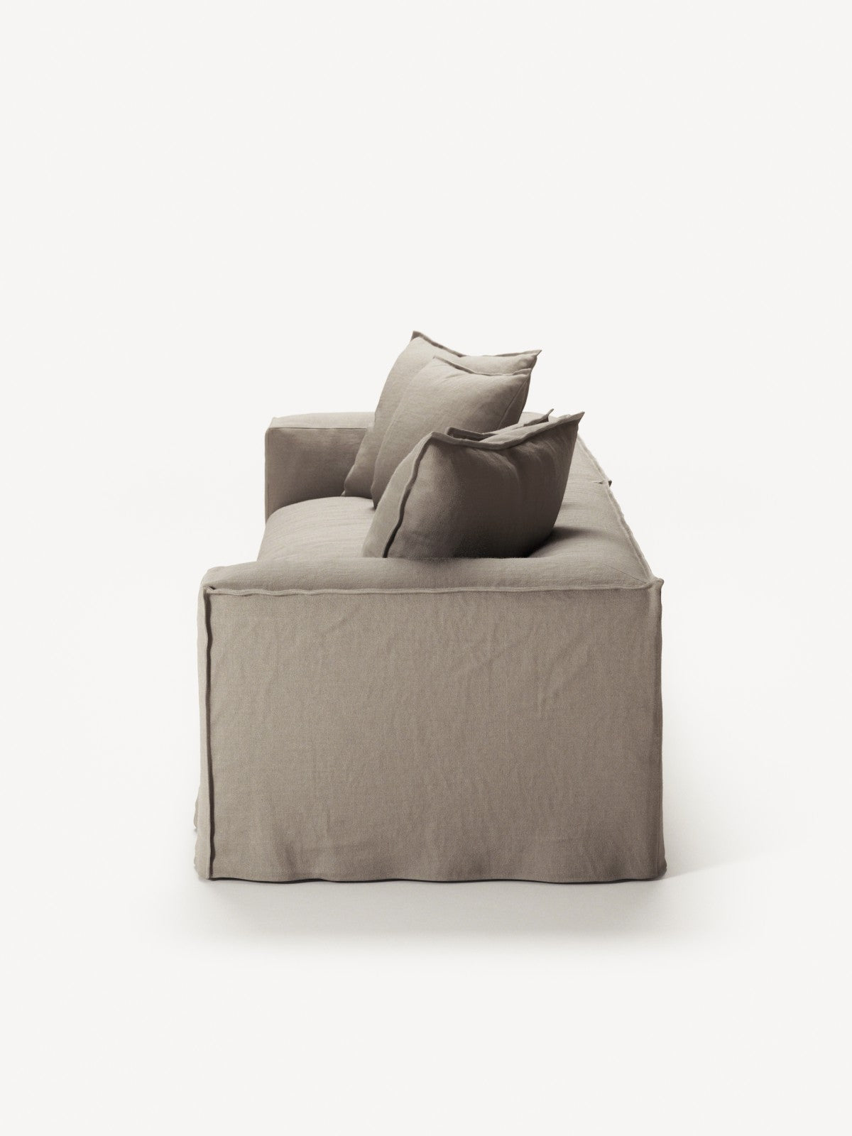 NOMAD - 4 Seat - Pure Linen Pale Gray