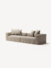 NOMAD - 4 Seat - Pure Linen Sandy Beige