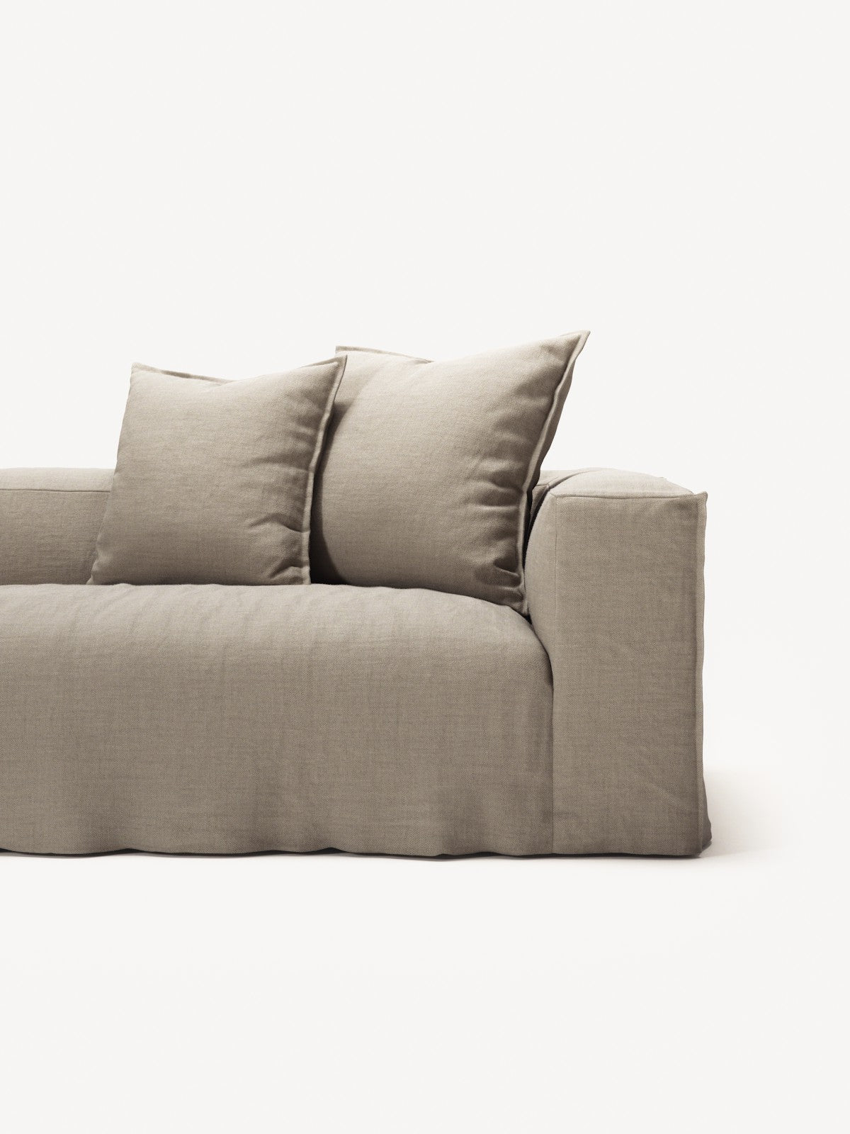 NOMAD - 4 Seat - Pure Linen Sandy Beige