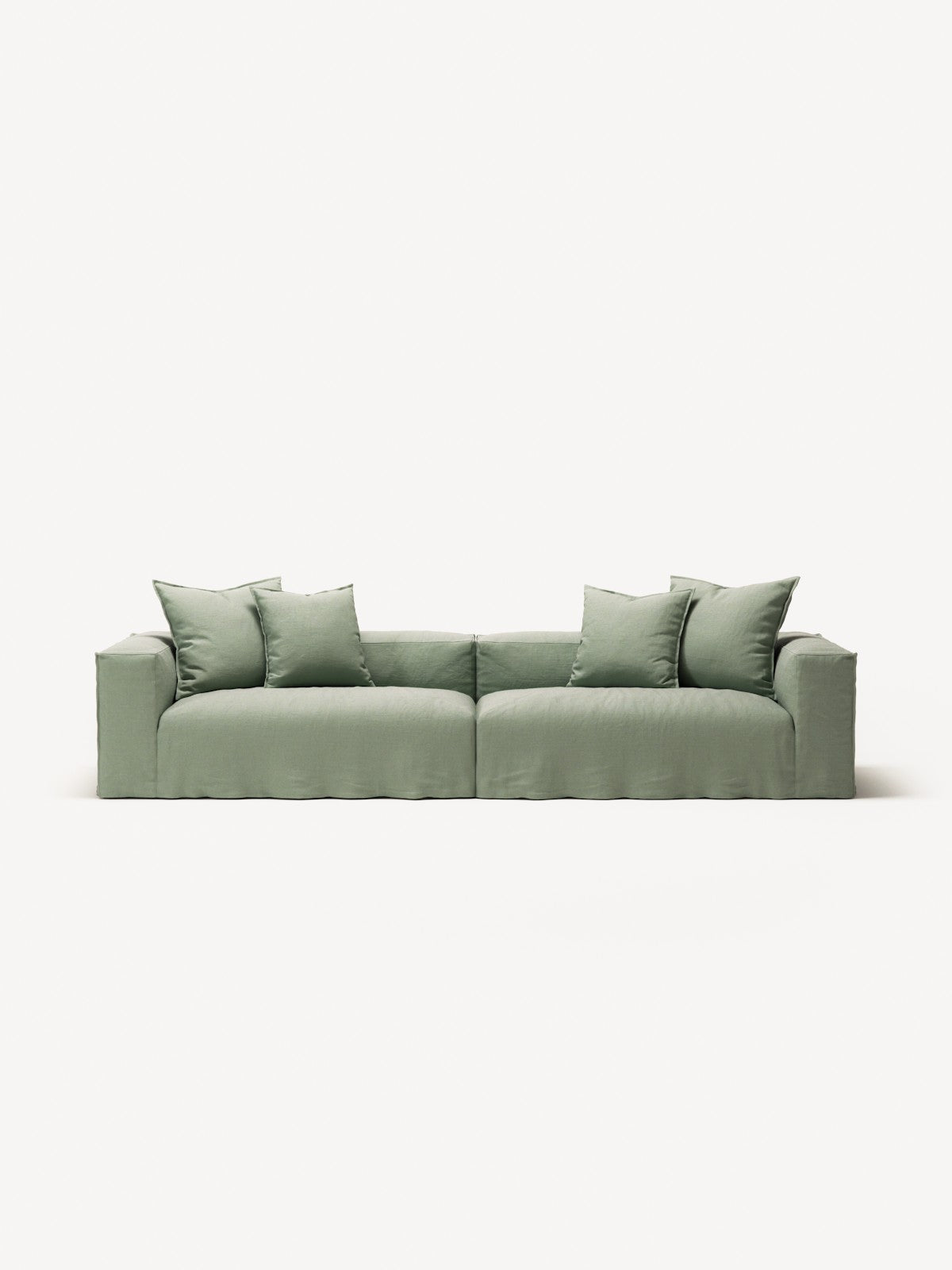 NOMAD - 4 Seat - Pure Linen Vivid Green
