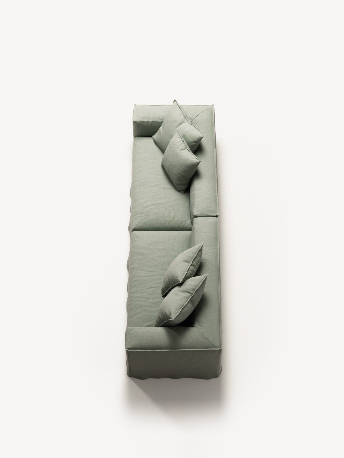 NOMAD - 4 Seat - Pure Linen Vivid Green