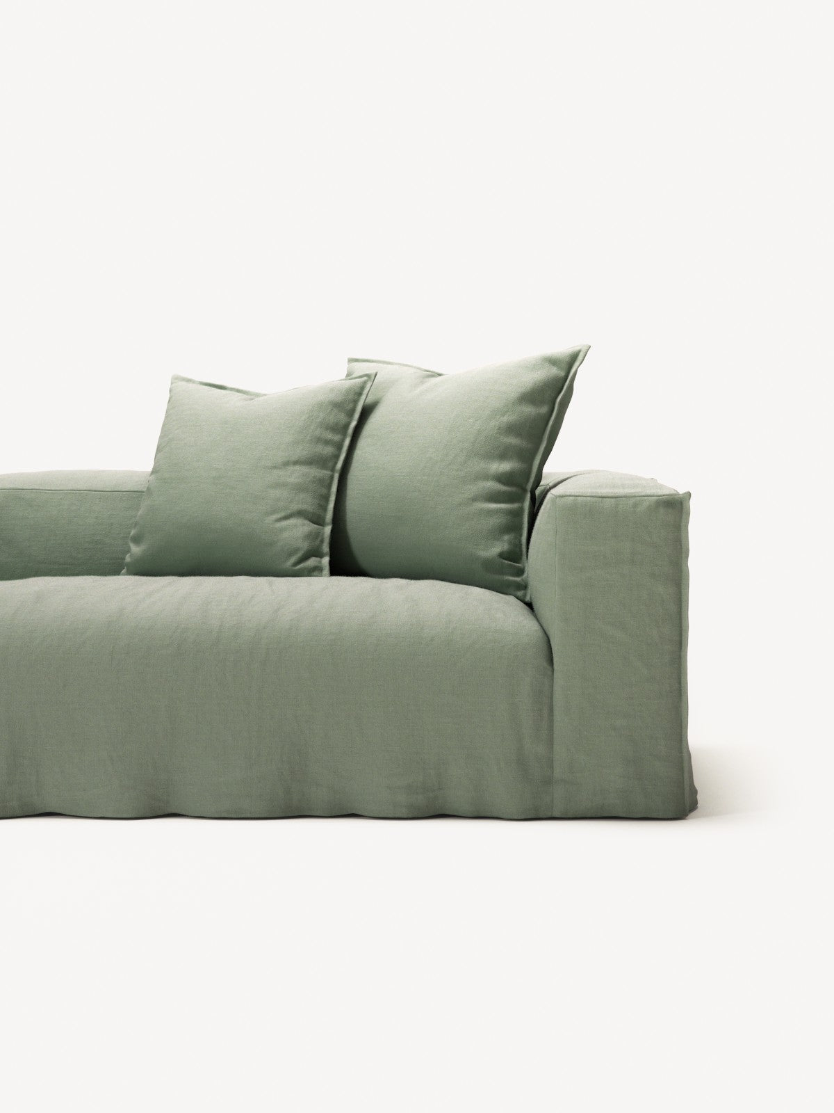 NOMAD - 4 Seat - Pure Linen Vivid Green