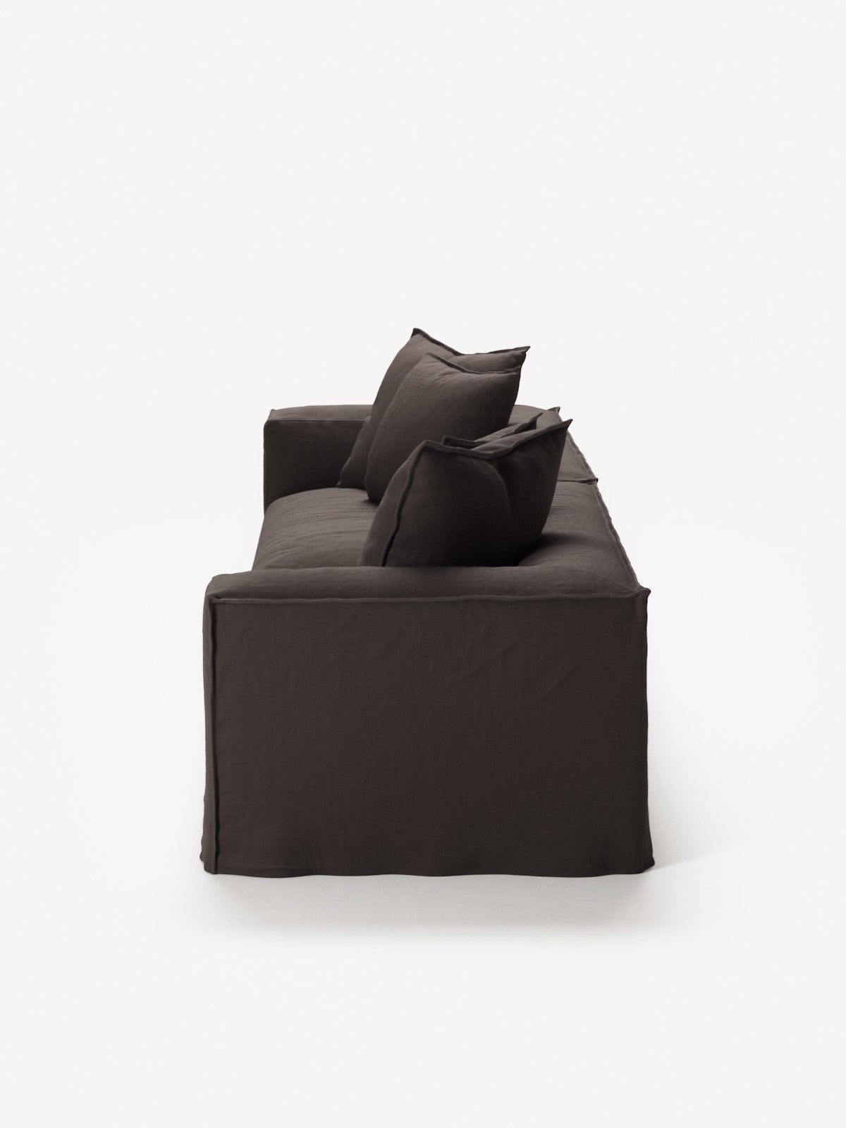 NOMAD - 4 Seat - Pure Linen Truffle Brown