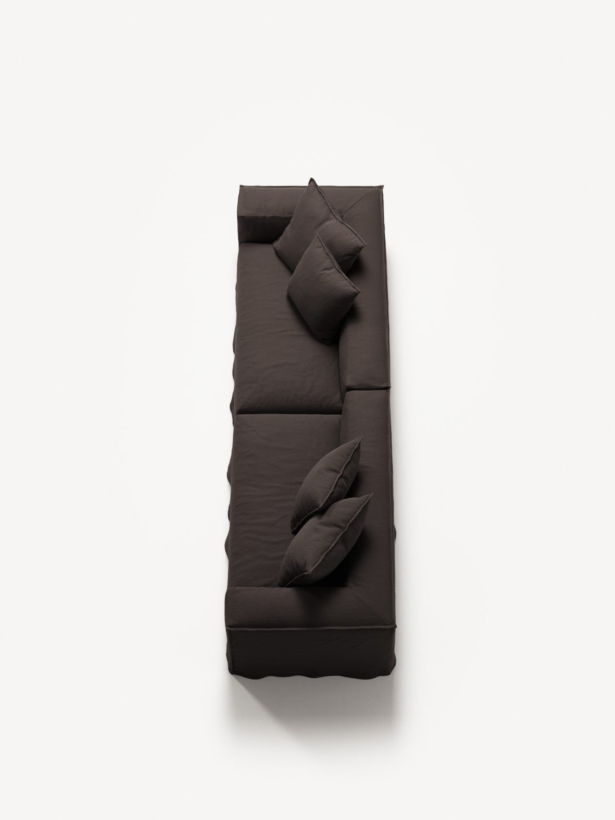 NOMAD - 4 Seat - Pure Linen Truffle Brown