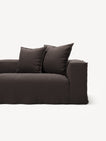 NOMAD - 4 Seat - Pure Linen Truffle Brown