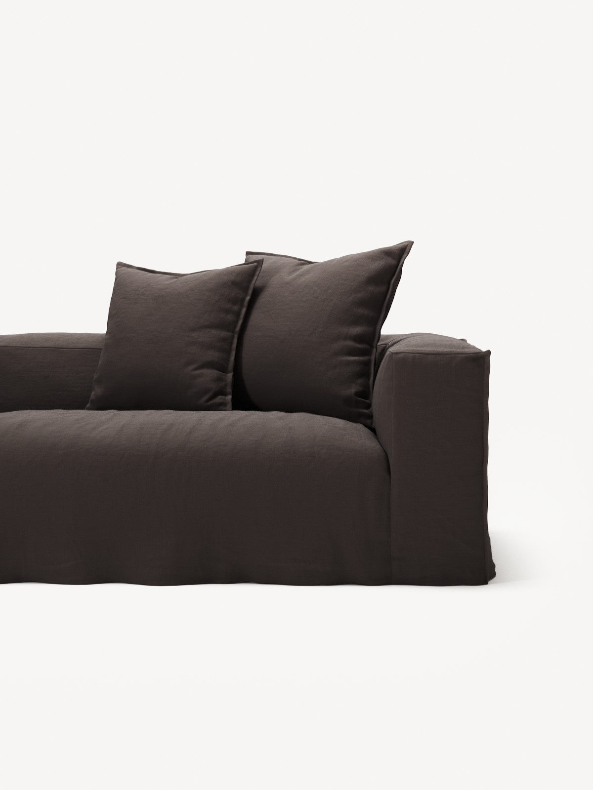 NOMAD - 4 Seat - Pure Linen Truffle Brown