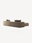 NOMAD - 4 Seater with Pouf - Pure Linen Natural