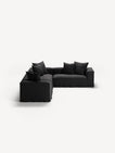 NOMAD - 5 Seat Corner - Right - Pure Linen Dark Charcoal