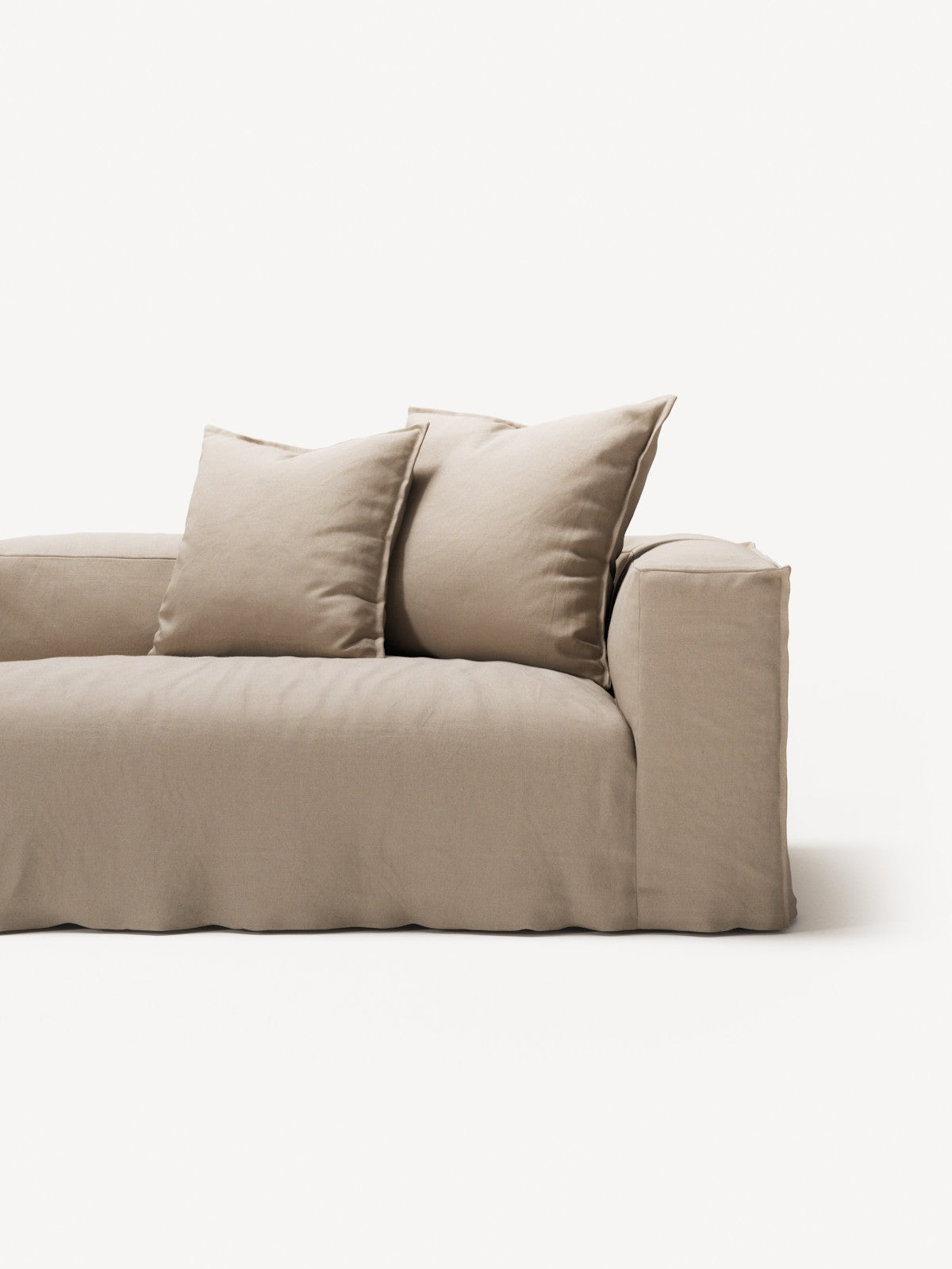 NOMAD - 5 Seat - Brushed Cotton Sandy Beige