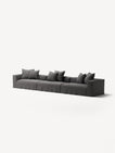 NOMAD - 5 Seat - Brushed Cotton Dark Gray