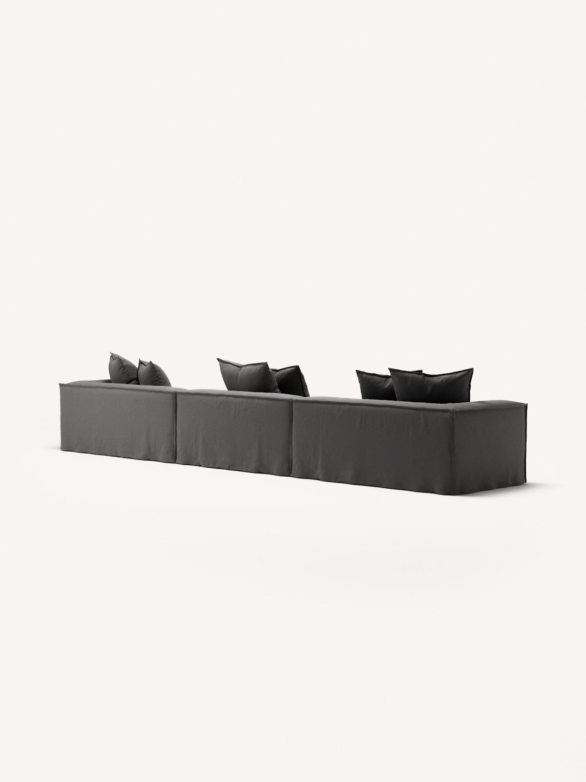 NOMAD - 5 Seat - Brushed Cotton Dark Gray