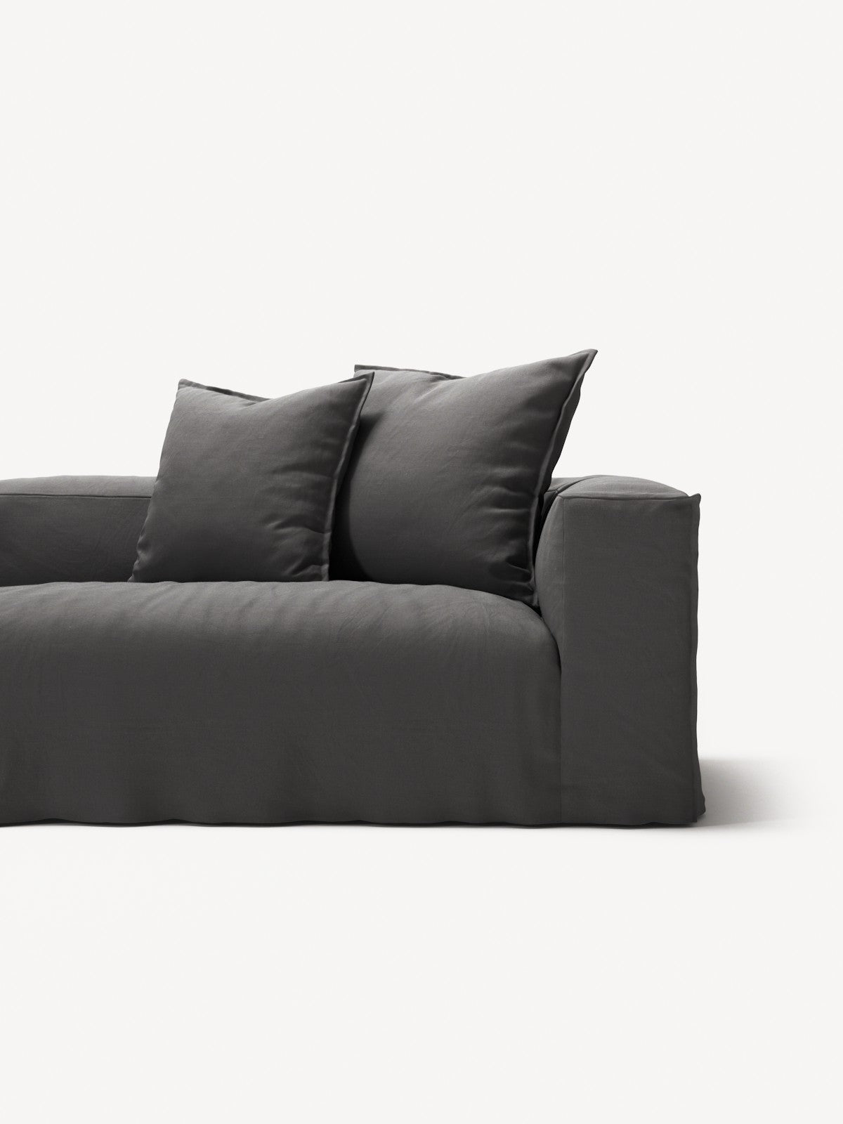 NOMAD - 5 Seat - Brushed Cotton Dark Gray