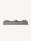 NOMAD - 5 Seat - Brushed Cotton Light Gray