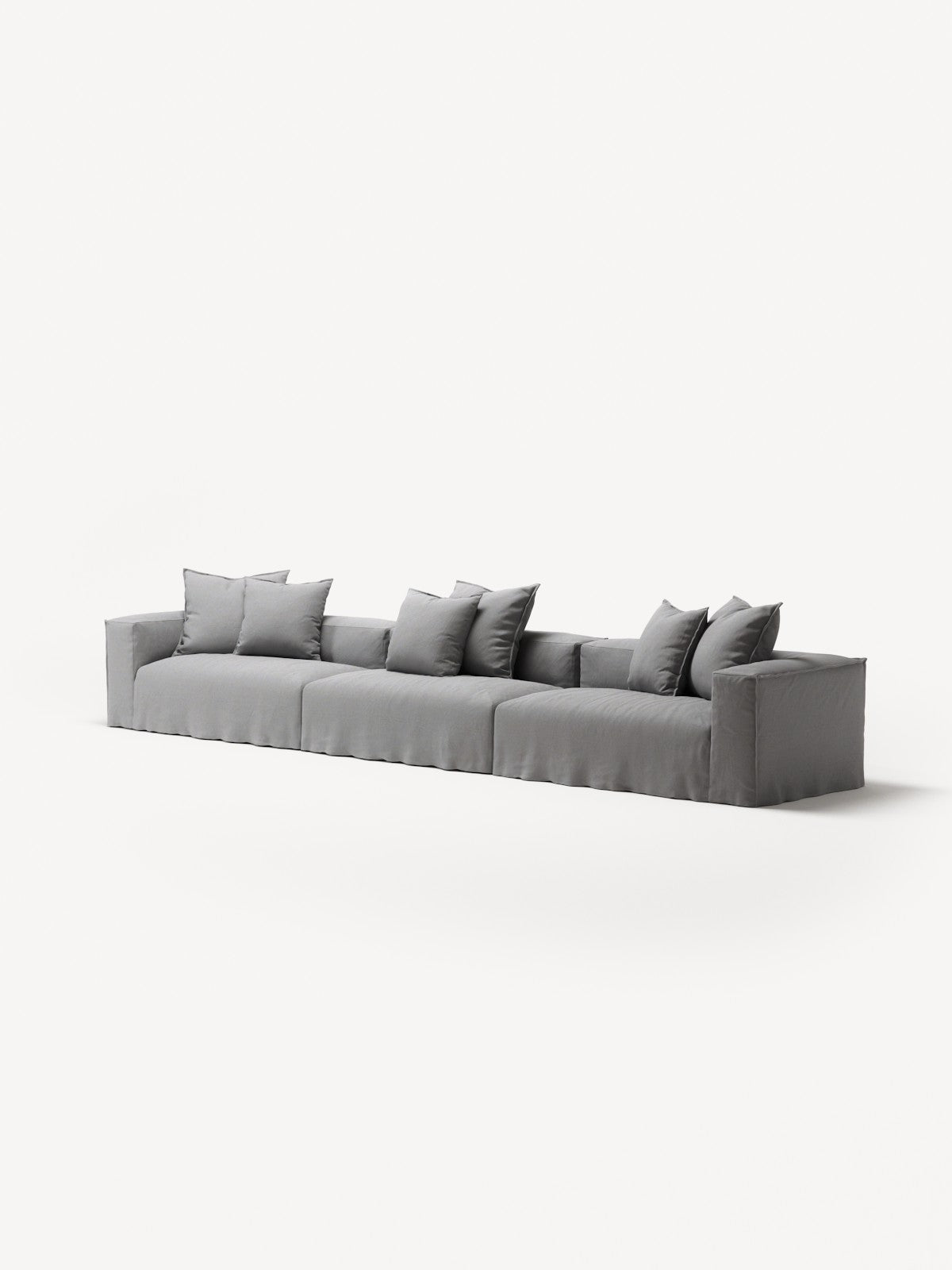 NOMAD - 5 Seat - Brushed Cotton Light Gray