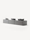 NOMAD - 5 Seat - Brushed Cotton Light Gray