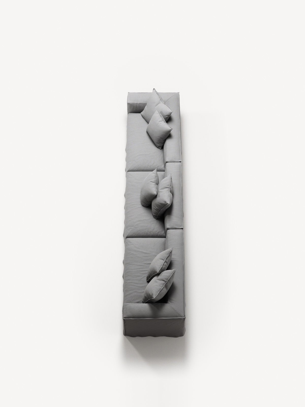 NOMAD - 5 Seat - Brushed Cotton Light Gray