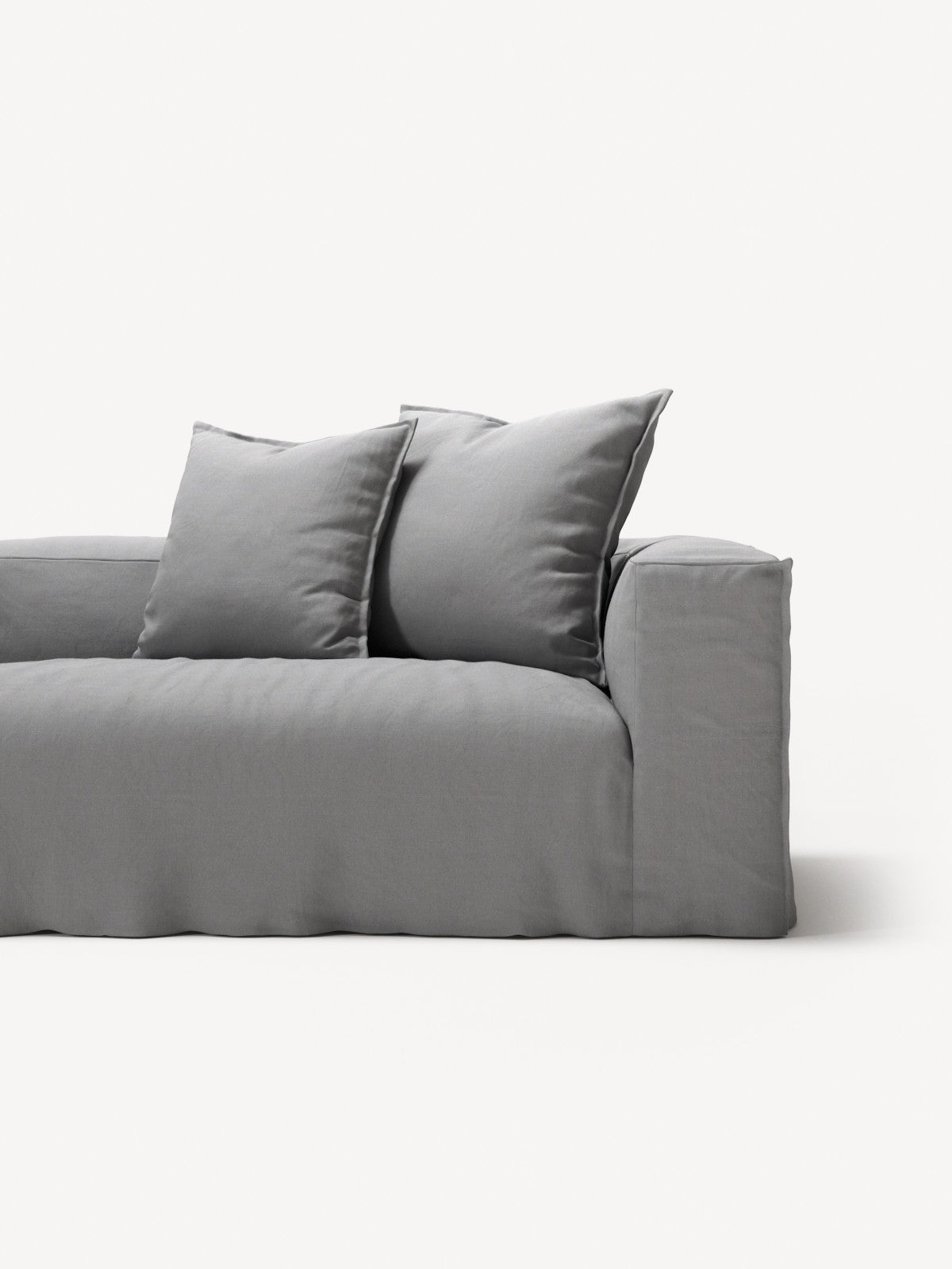 NOMAD - 5 Seat - Brushed Cotton Light Gray