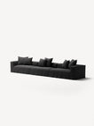 NOMAD - 5 Seat - Pure Linen Dark Charcoal