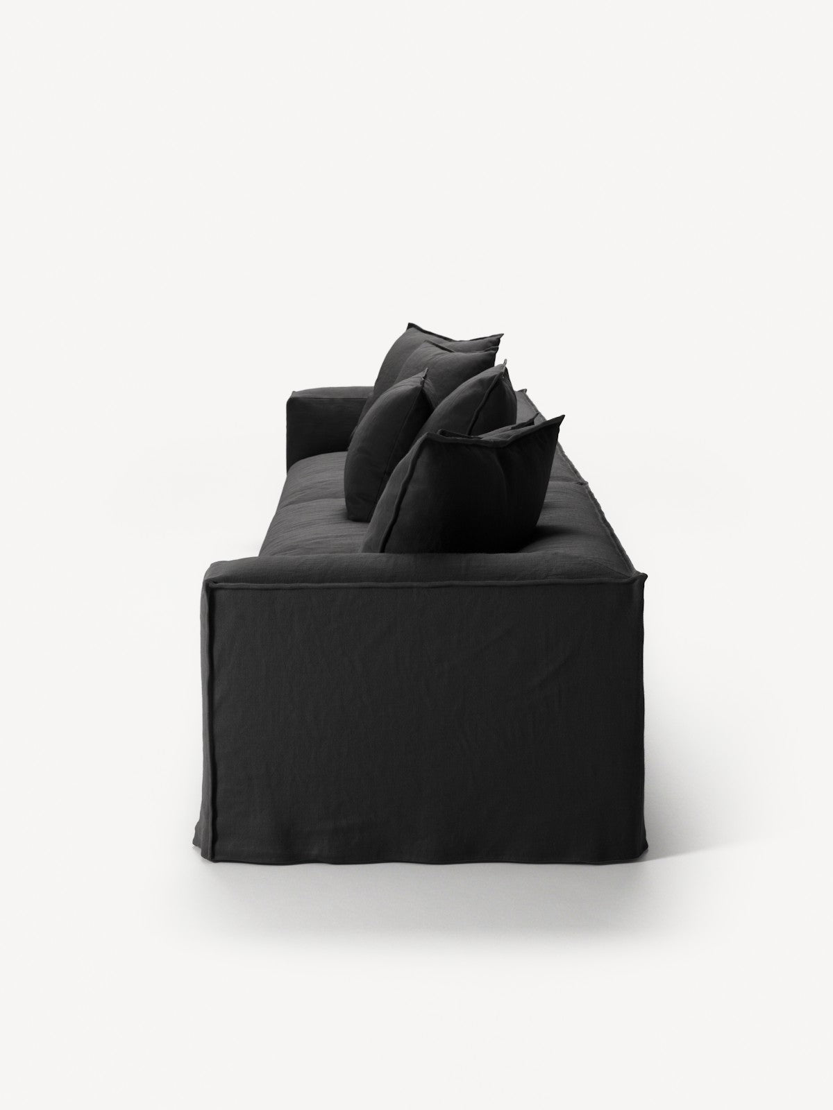 NOMAD - 5 Seat - Pure Linen Dark Charcoal