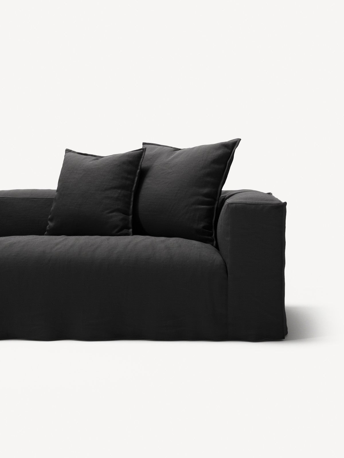 NOMAD - 5 Seat - Pure Linen Dark Charcoal