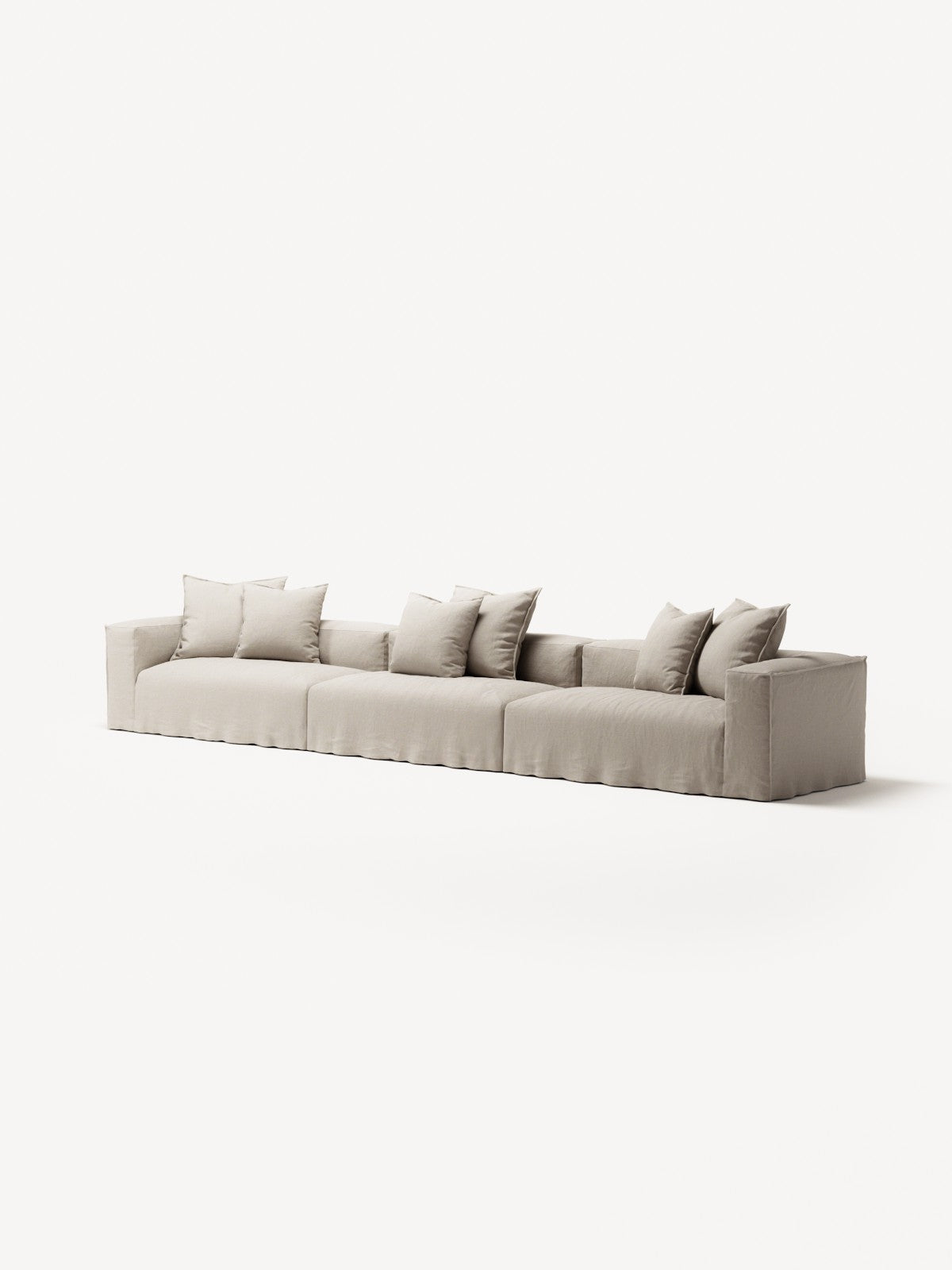 NOMAD - 5 Seat - Pure Linen Off-White