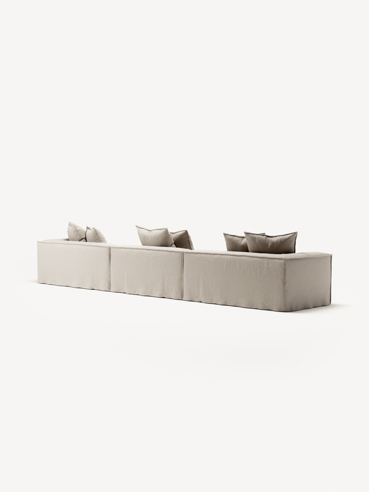 NOMAD - 5 Seat - Pure Linen Off-White