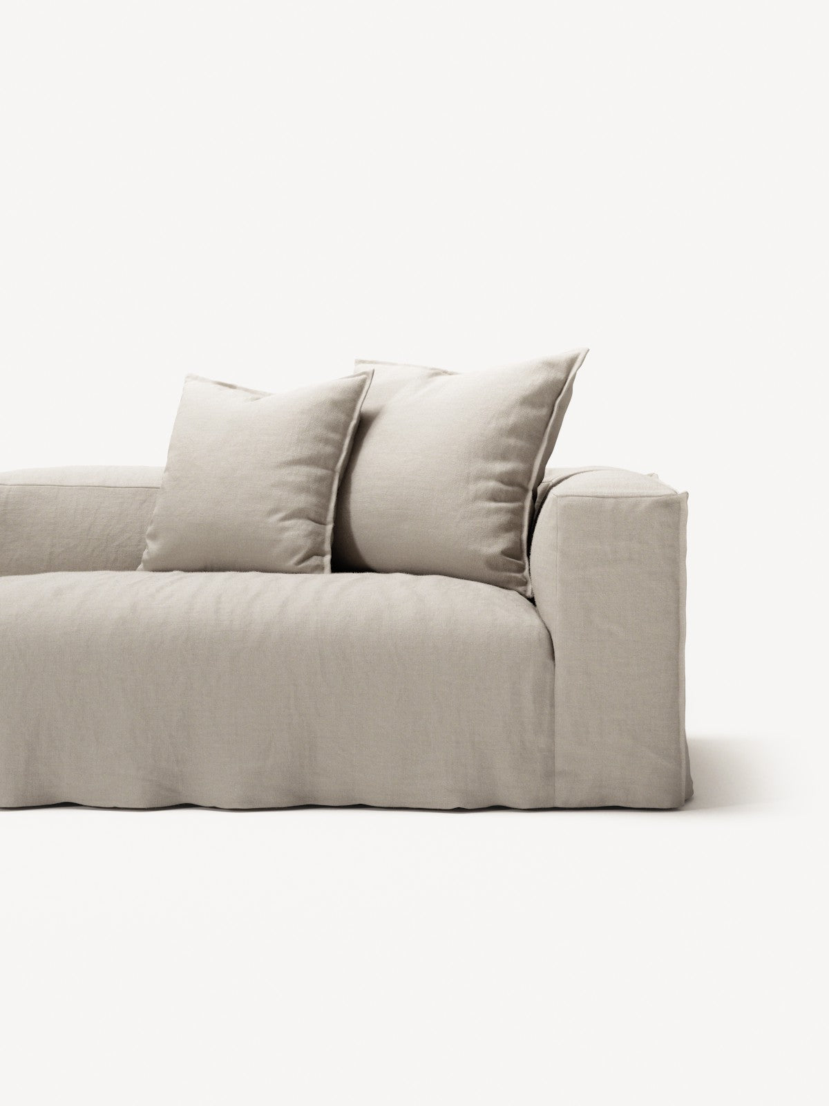 NOMAD - 5 Seat - Pure Linen Off-White