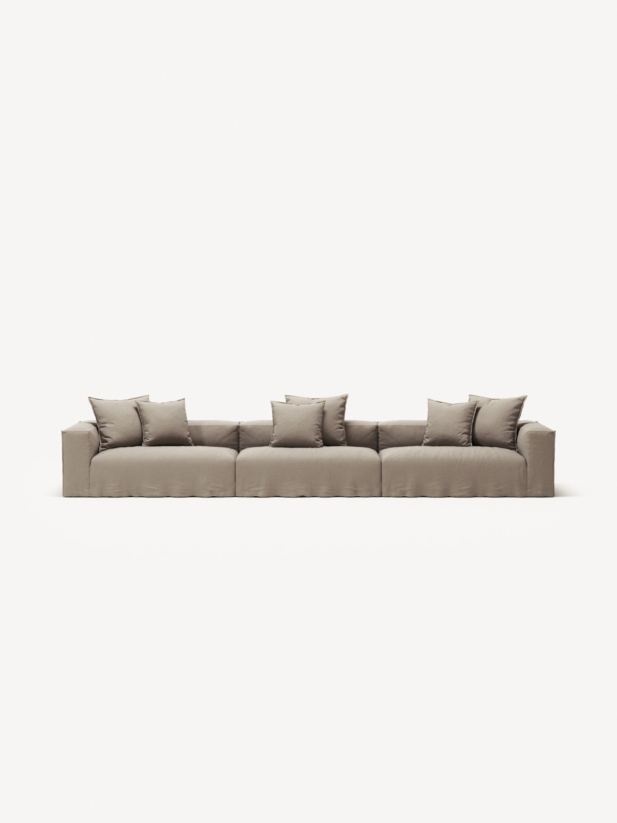 NOMAD - 5 Seat - Pure Linen Pale Gray