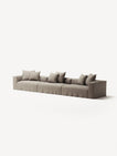 NOMAD - 5 Seat - Pure Linen Pale Gray