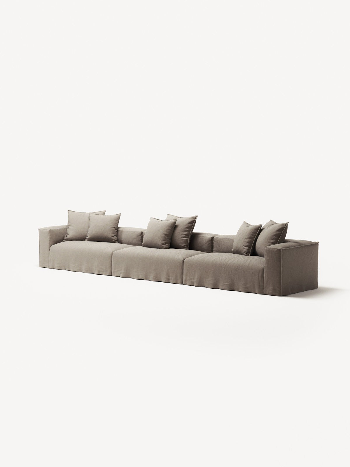 NOMAD - 5 Seat - Pure Linen Pale Gray