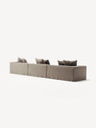 NOMAD - 5 Seat - Pure Linen Pale Gray