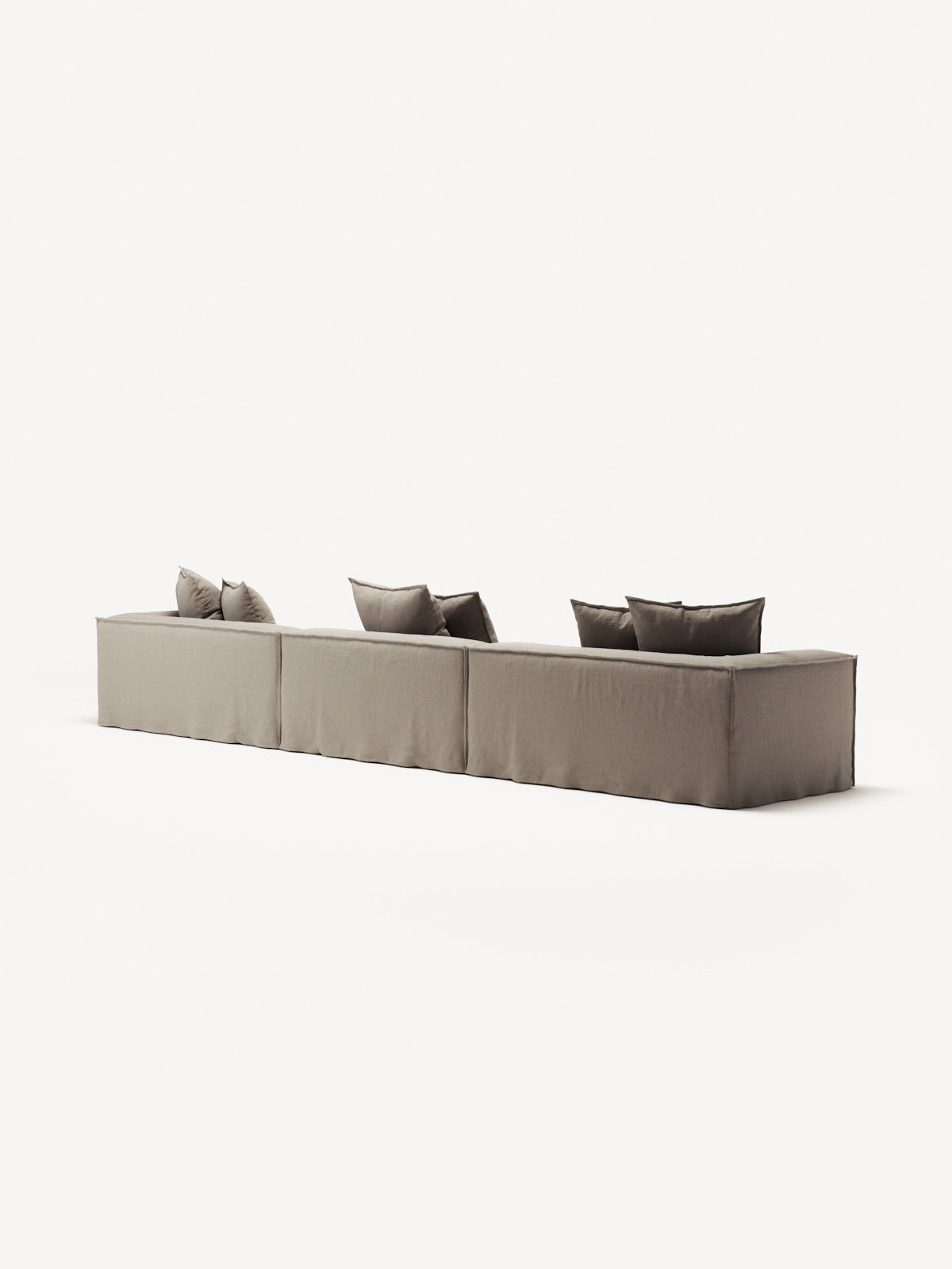 NOMAD - 5 Seat - Pure Linen Pale Gray