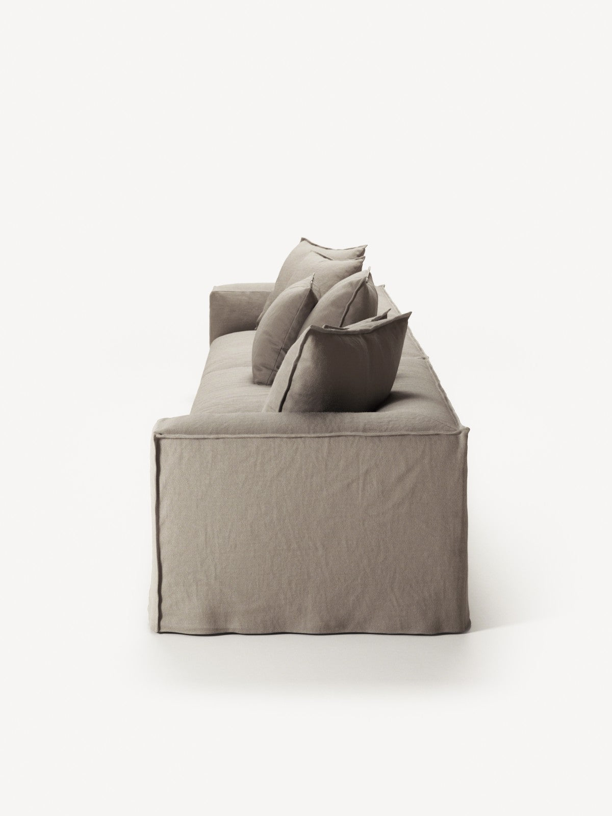 NOMAD - 5 Seat - Pure Linen Pale Gray