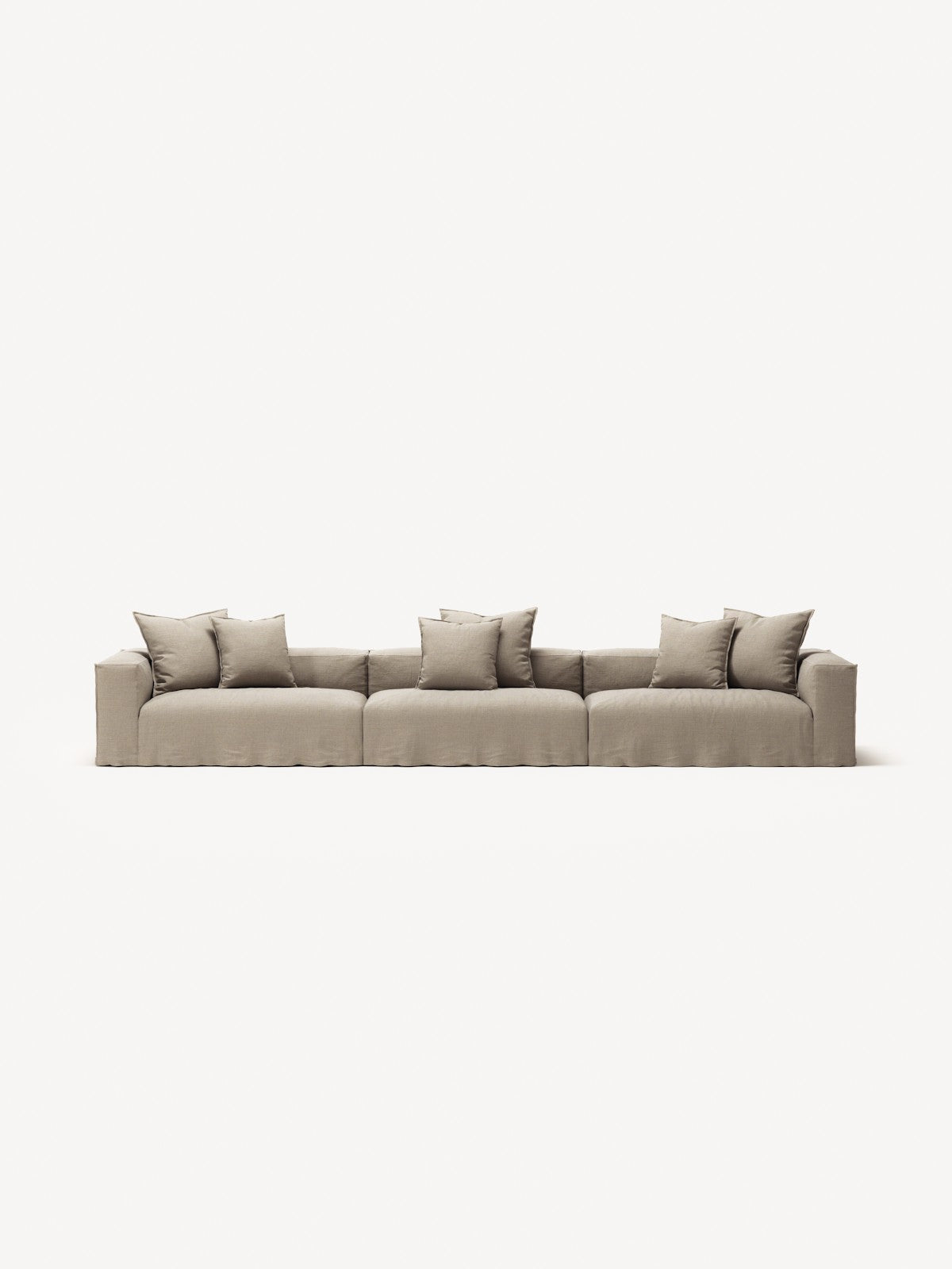 NOMAD - 5 Seat - Pure Linen Sandy Beige