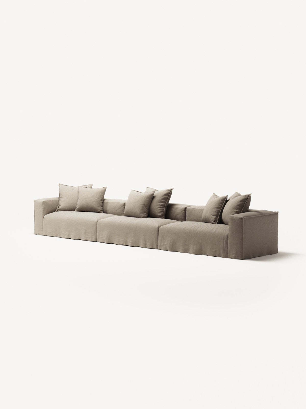 NOMAD - 5 Seat - Pure Linen Sandy Beige