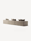 NOMAD - 5 Seat - Pure Linen Sandy Beige