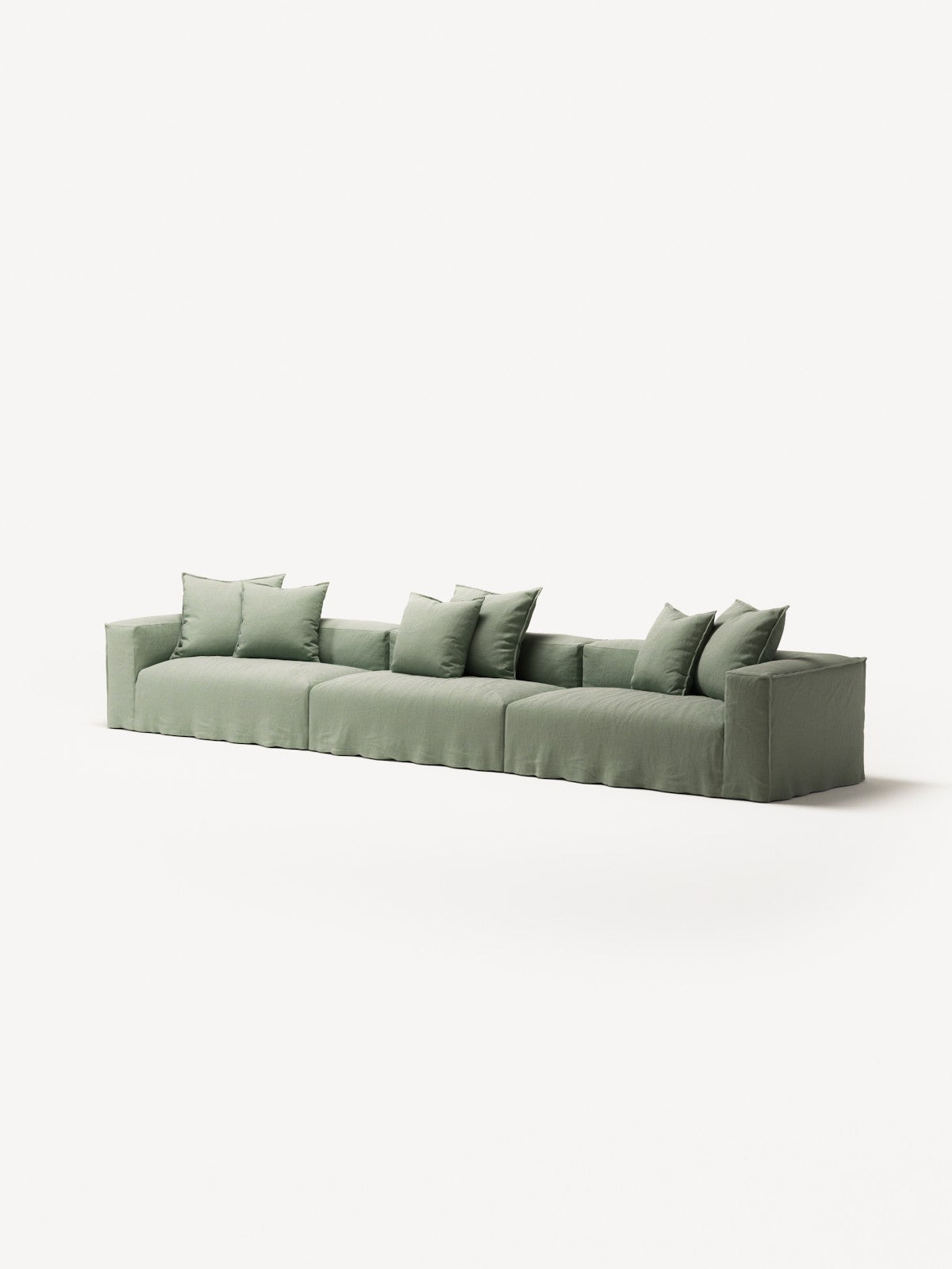 NOMAD - 5 Seat - Pure Linen Vivid Green