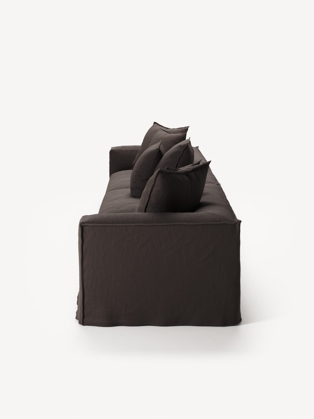 NOMAD - 5 Seat - Pure Linen Truffle Brown