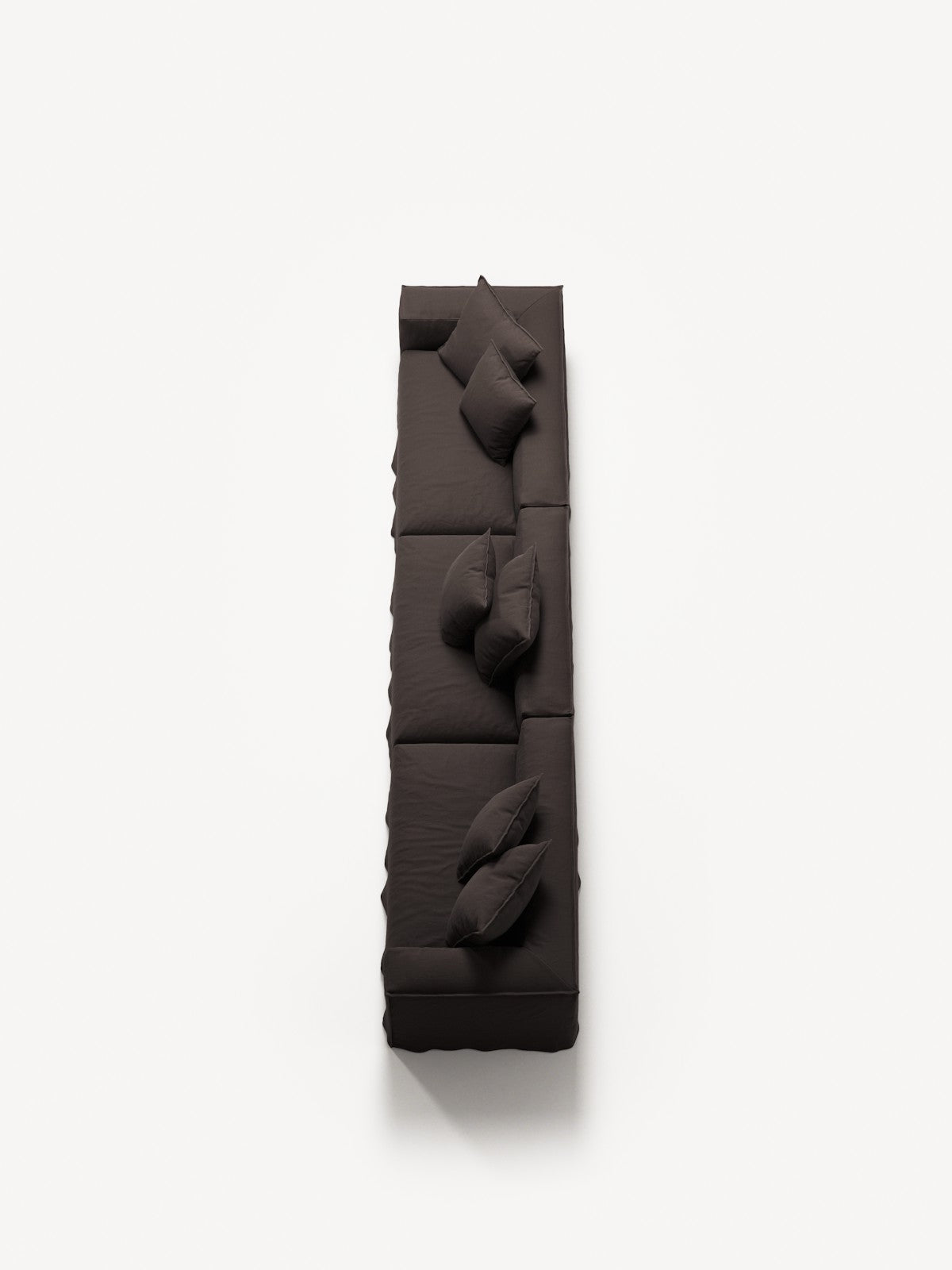 NOMAD - 5 Seat - Pure Linen Truffle Brown