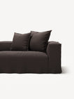 NOMAD - 5 Seat - Pure Linen Truffle Brown