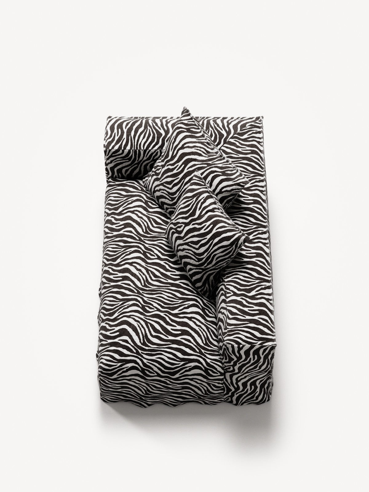 NOMAD - 2 Seat - Left - Chenille Jacquard Zebra Black White