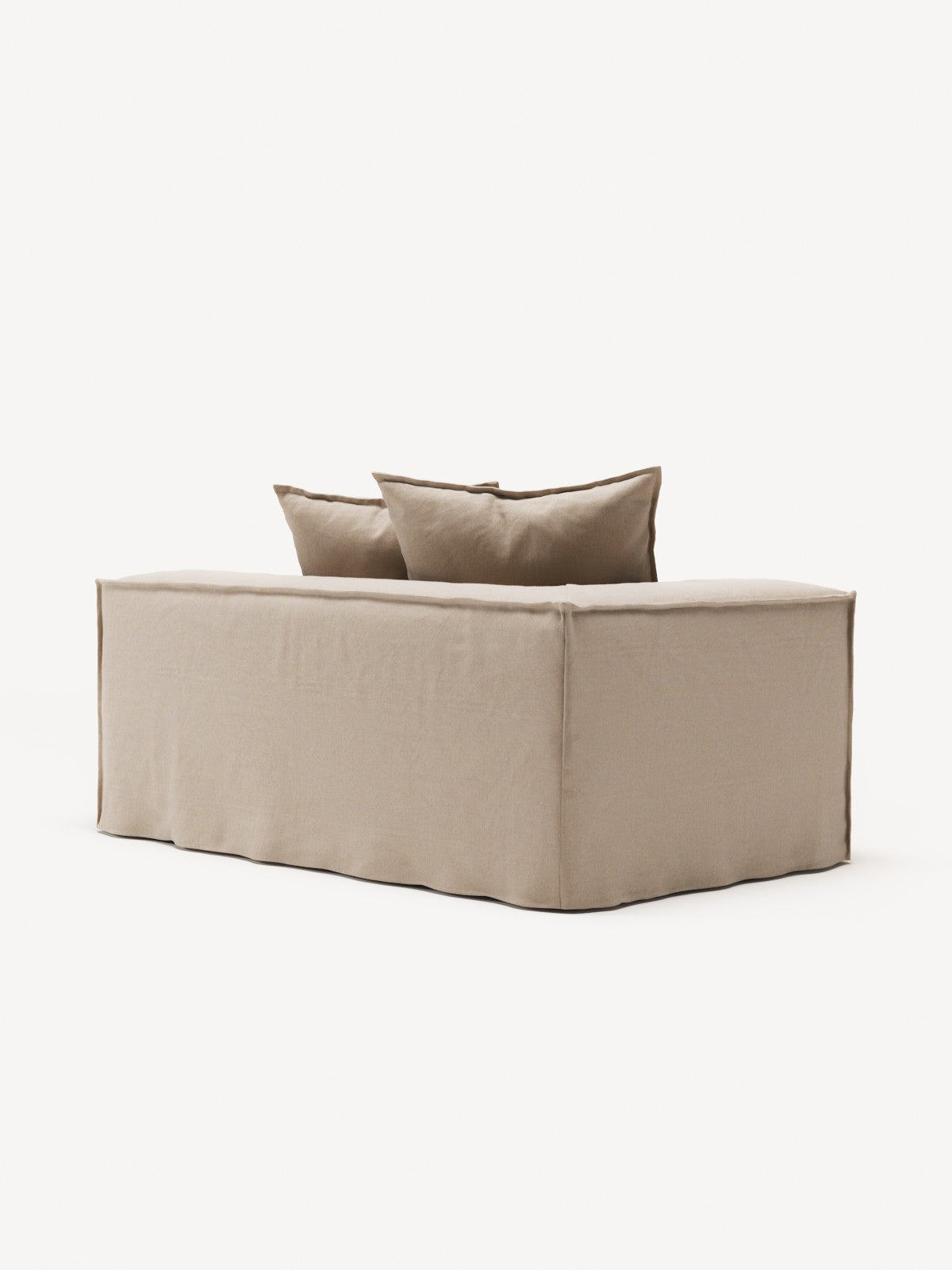 NOMAD - 2 Seat - Left - Brushed Cotton Sandy Beige