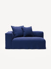 NOMAD - 2 Seat - Left - Brushed Cotton Dark Blue