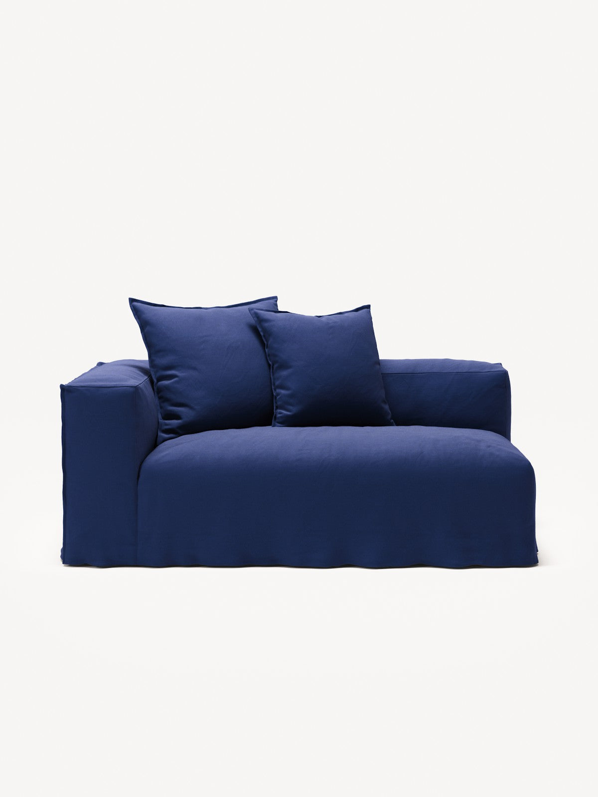 NOMAD - 2 Seat - Left - Brushed Cotton Dark Blue